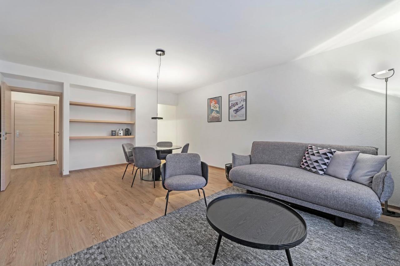 Abitaziun Belmunt 103 - St Moritz "Loga Elegance Apartment" 외부 사진